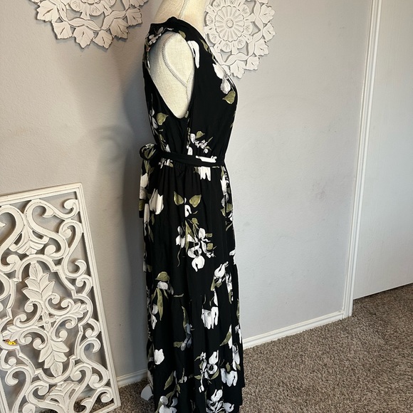 Ava & Viv Dresses | Floral Dress | Color: Black/White | Size: 1X - Picture 5 of 9